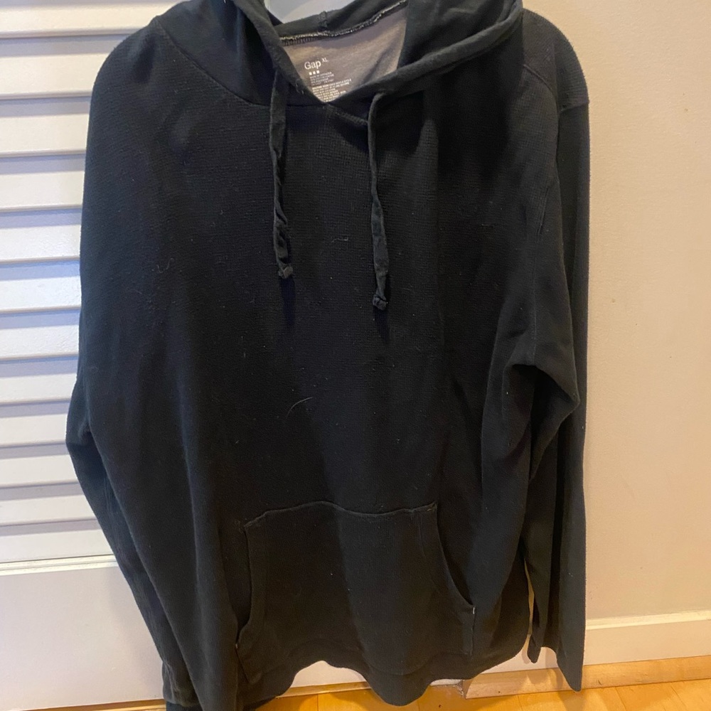 Black gap men’s XL light weight hoodie